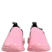 Dolce & Gabbana Pink Slip On Low Top Sorrento Sneakers Shoes