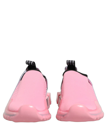 Dolce & Gabbana Pink Slip On Low Top Sorrento Sneakers Shoes