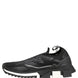 Dolce & Gabbana Black White Sorrento Slip-On Logo Sneakers Shoes