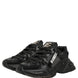 Dolce & Gabbana Black Airmaster Low Top Sneakers Shoes
