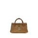 Zanellato Brown Calf Leather Bos Taurus Handbag