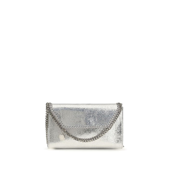 Stella McCartney Silver Polyester Shoulder Bag