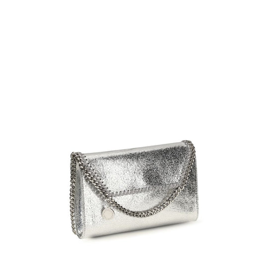 Stella McCartney Silver Polyester Shoulder Bag