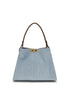 Fendi Blue Cotton Handbag
