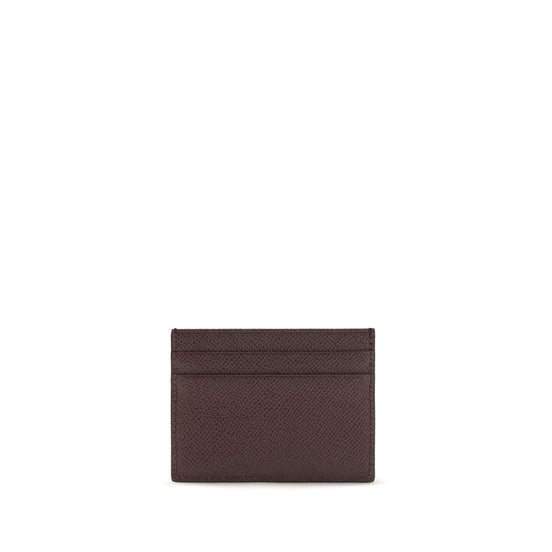 Dolce & Gabbana Brown Calf Leather Bos Taurus Wallet