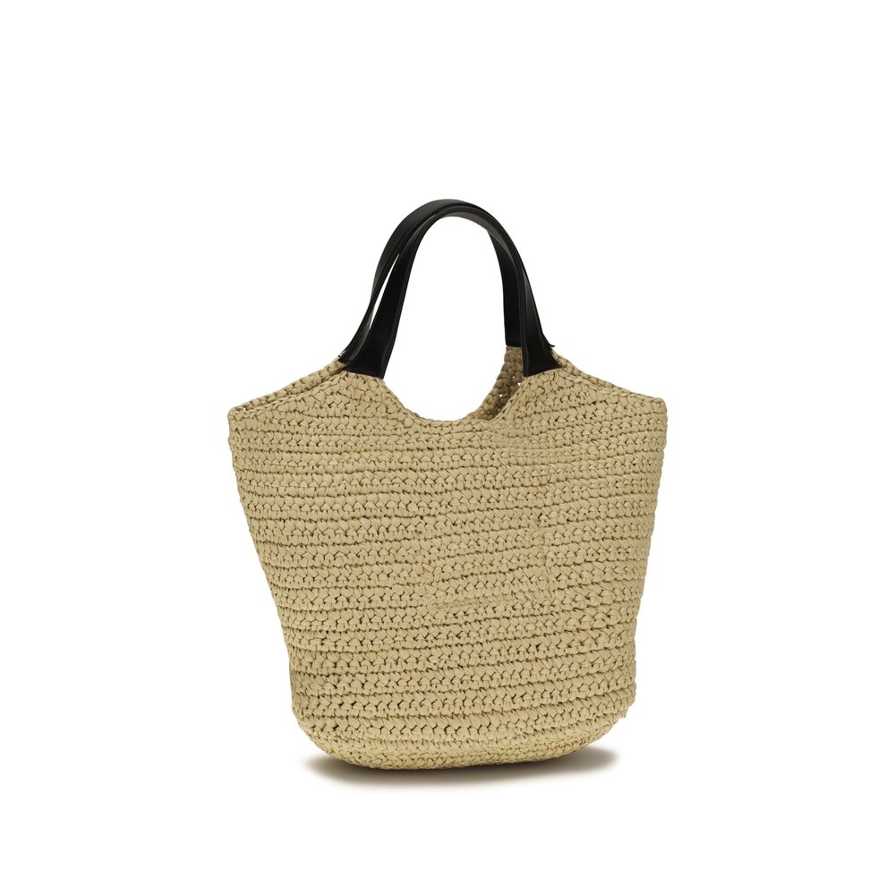Balmain Beige Viscose Shoulder Bag