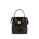 Balmain Black Calf Leather Bos Taurus Backet Bag