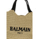 Balmain Beige Viscose Shoulder Bag