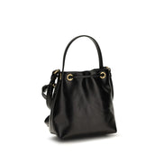 Τσάντα Balmain Black Calf Leather Bos Taurus Backet