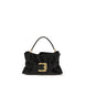 Balmain Black Calf Leather Bos Taurus Handbag