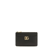 Πορτοφόλι Dolce & Gabbana μαύρο δέρμα μοσχαριού Bos Taurus