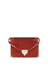 Valentino Garavani Multicolor Suede Leather Shoulder Bag