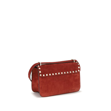 Valentino Garavani Multicolor Suede Leather Shoulder Bag