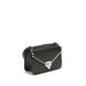 Valentino Garavani Black Calf Leather Bos Taurus Shoulder Bag