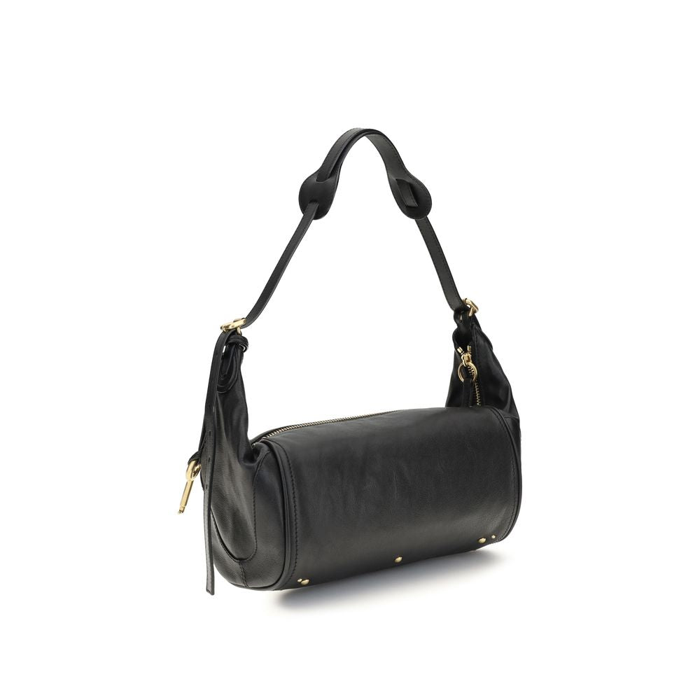 Chloé Black Calf Leather Bos Taurus Shoulder Bag
