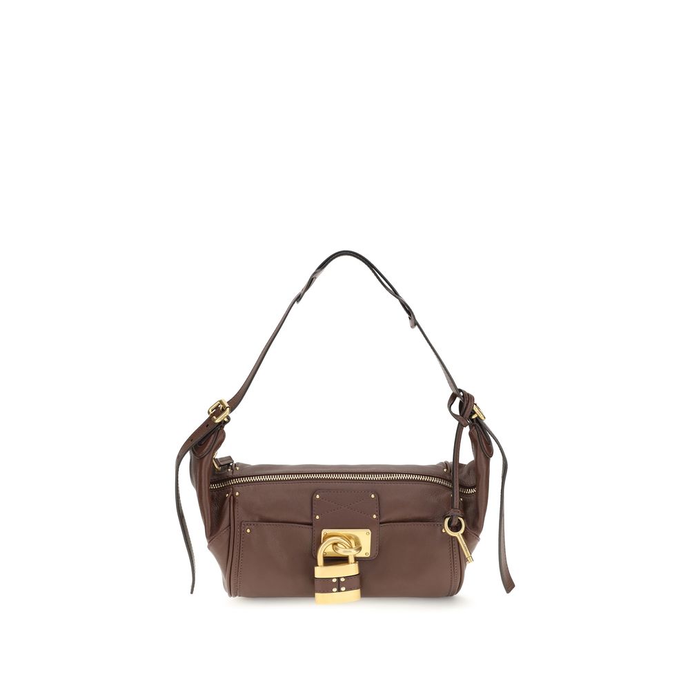 Chloé Brown Calf Leather Bos Taurus Shoulder Bag