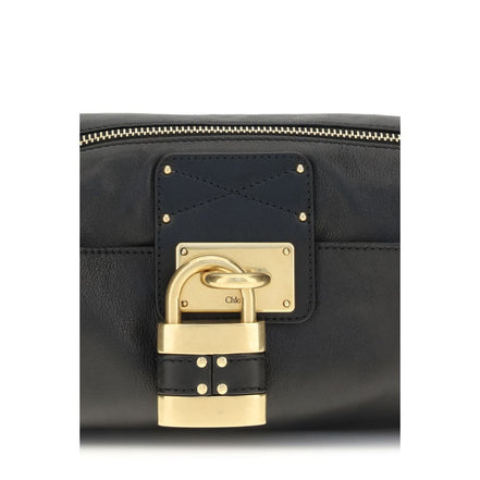 Chloé Black Calf Leather Bos Taurus Shoulder Bag