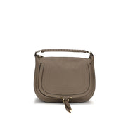 Chloé Beige Calf Leather Bos Taurus Shoulder Bag