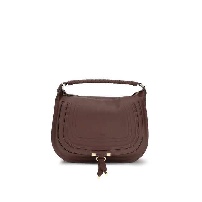 Chloé Brown Calf Leather Bos Taurus Shoulder Bag