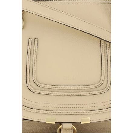 Chloé Beige Calf Leather Bos Taurus Handbag