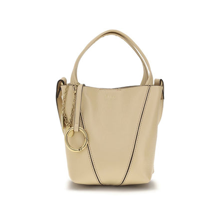 Chloé Beige Calf Leather Bos Taurus Shoulder Bag