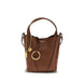 Chloé Brown Calf Leather Bos Taurus Shoulder Bag