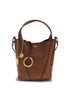 Chloé Brown Calf Leather Bos Taurus Shoulder Bag