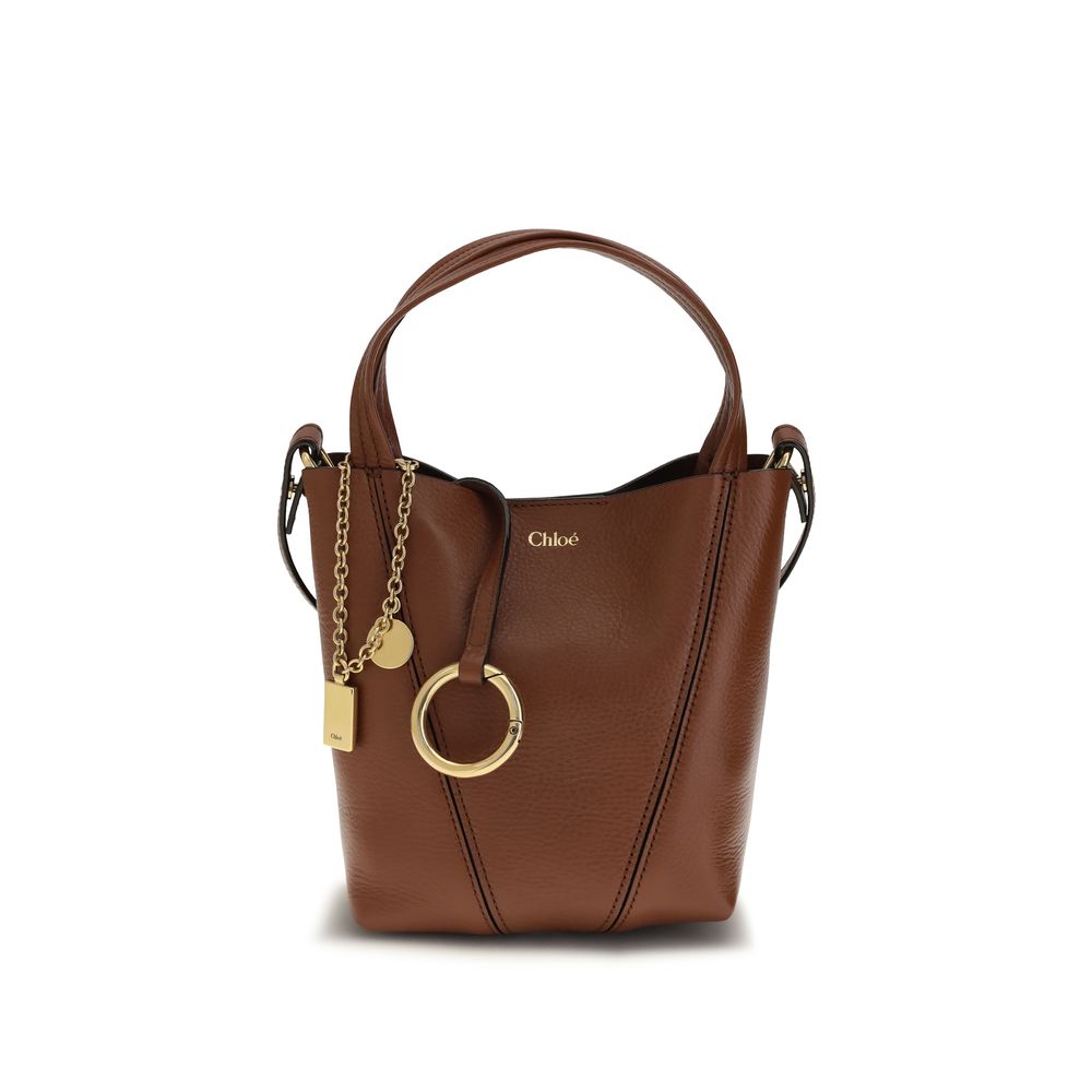 Chloé Brown Calf Leather Bos Taurus Shoulder Bag