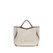 Chloé Beige Cotton Shoulder Bag