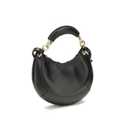 Chloé Black Calf Leather Bos Taurus Shoulder Bag