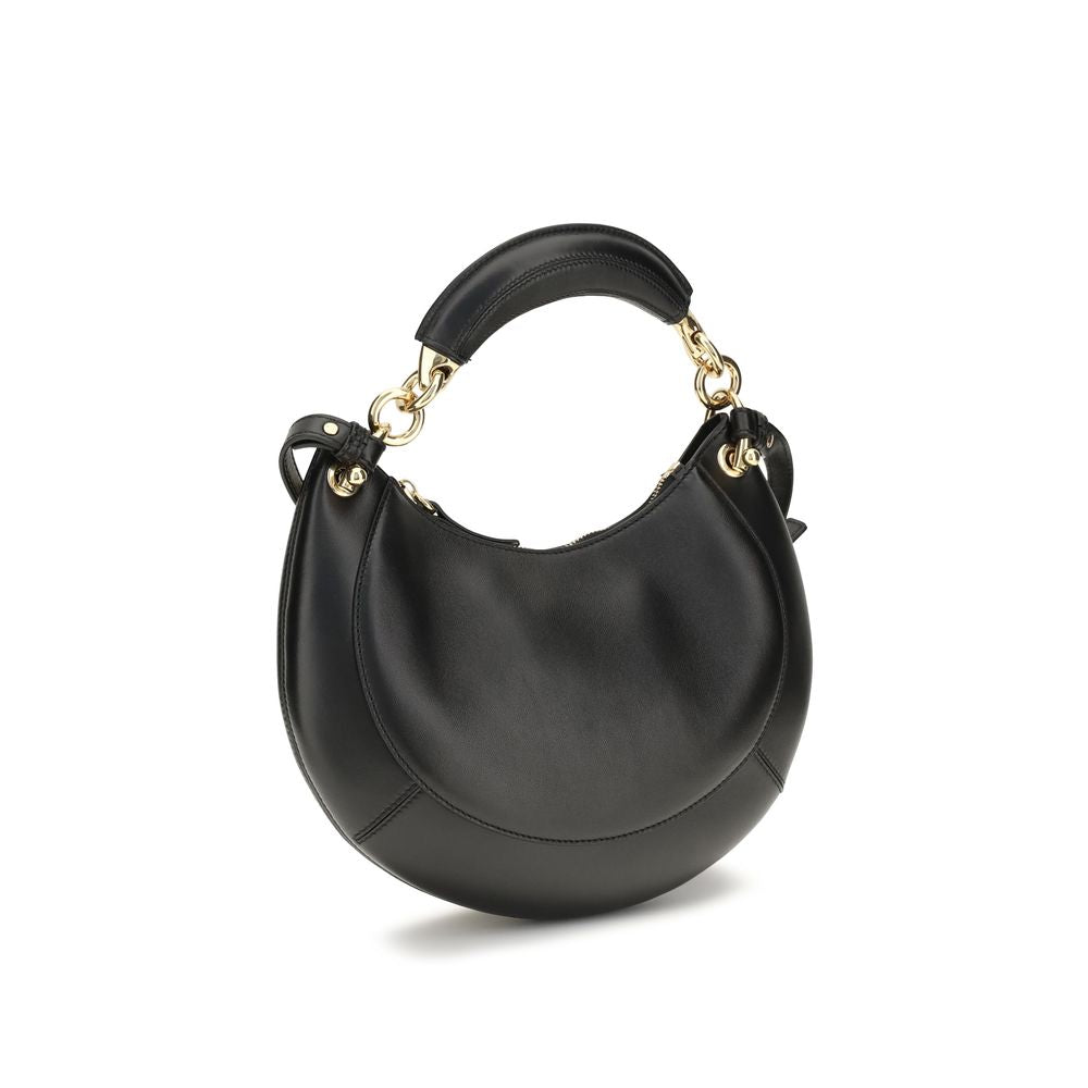 Chloé Black Calf Leather Bos Taurus Shoulder Bag