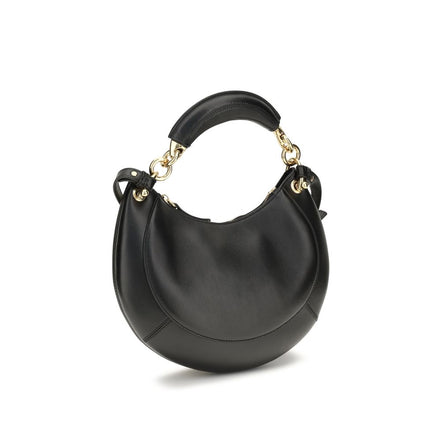Chloé Black Calf Leather Bos Taurus Shoulder Bag