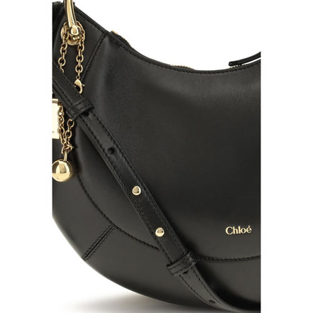 Chloé Black Calf Leather Bos Taurus Shoulder Bag