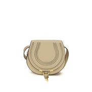 Chloé Beige Calf Leather Bos Taurus Shoulder Bag