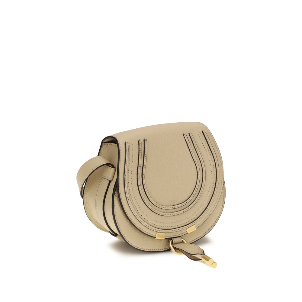 Chloé Beige Calf Leather Bos Taurus Shoulder Bag