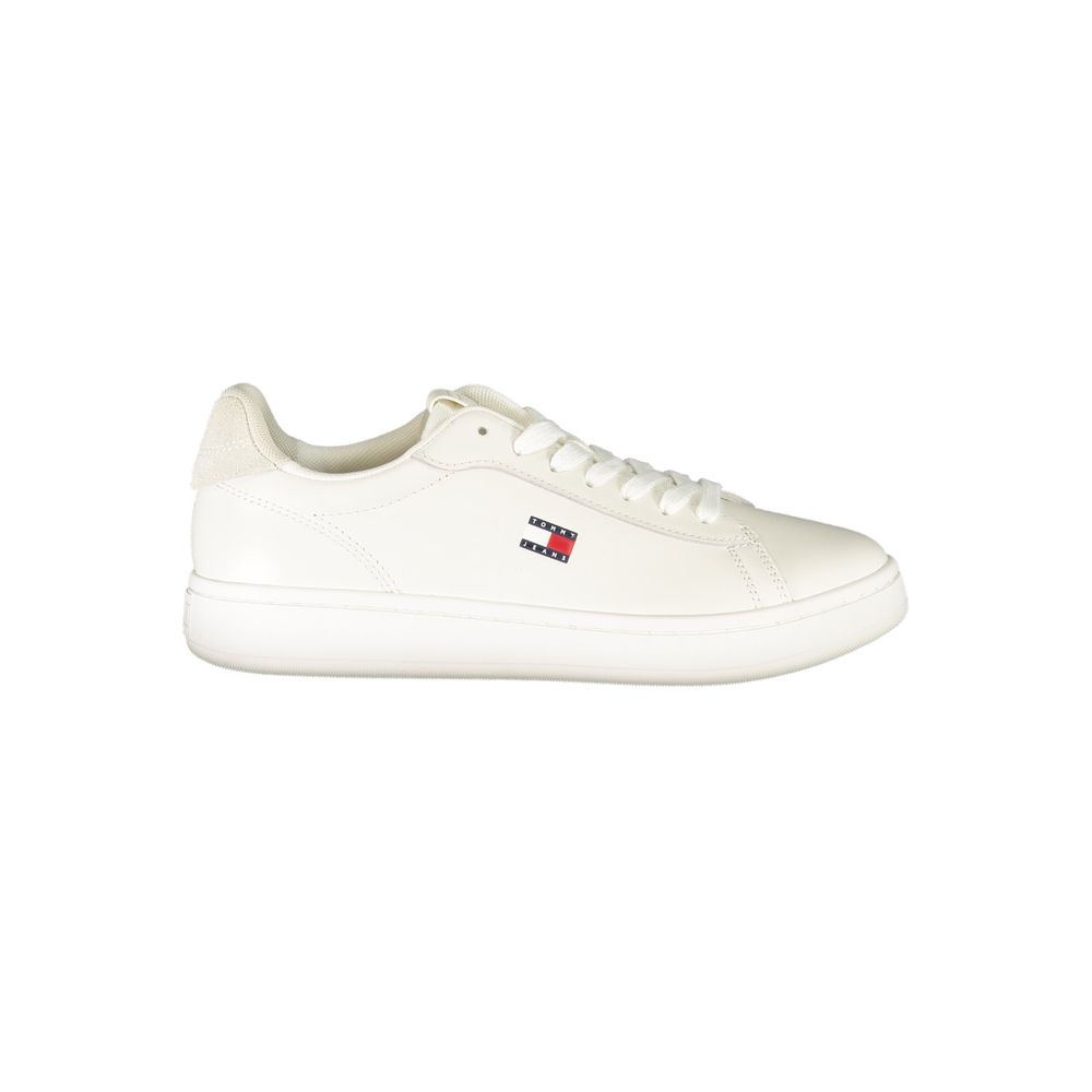 Γυναικεία αθλητικά Tommy Hilfiger Bianco από πολυουρεθάνη