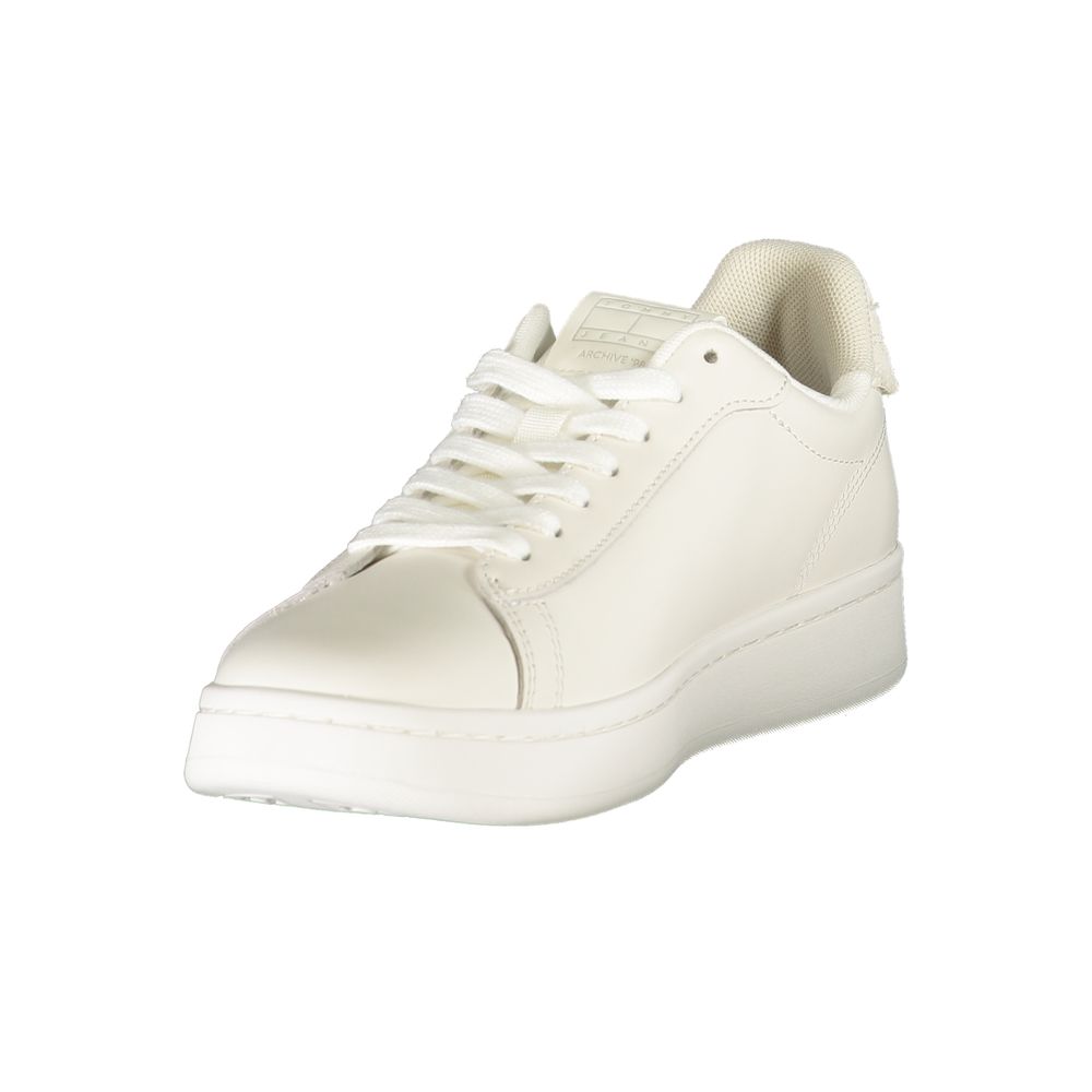 Γυναικεία αθλητικά Tommy Hilfiger Bianco από πολυουρεθάνη