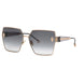Philipp Plein Gold Metal Sunglasses