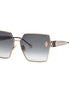 Philipp Plein Gold Metal Sunglasses