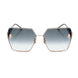Philipp Plein Gold Metal Sunglasses