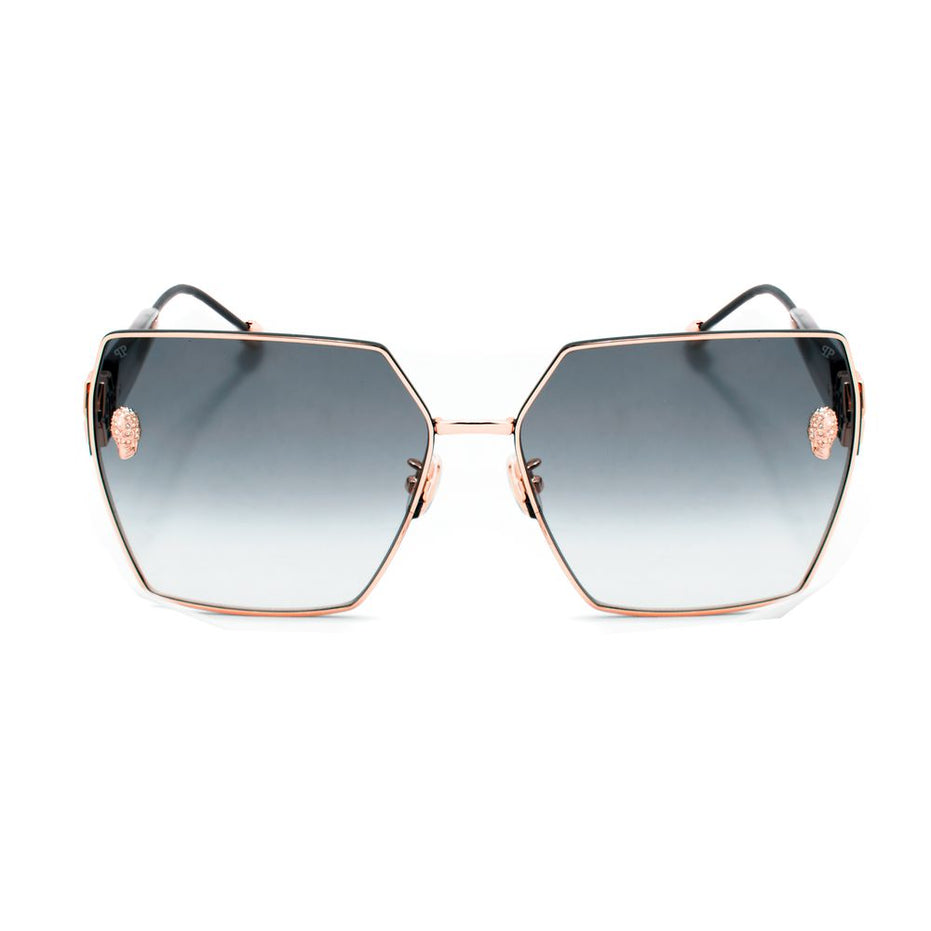Philipp Plein Gold Metal Sunglasses