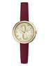 Furla Multicolor Leather Dress Watch