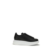 Alexander McQueen Black Calf Leather Bos Taurus Platform Sneakers