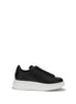 Alexander McQueen Black Calf Leather Bos Taurus Platform Sneakers