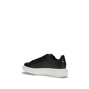 Alexander McQueen Black Calf Leather Bos Taurus Platform Sneakers