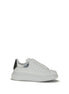 Alexander McQueen White Calf Leather Bos Taurus Platform Sneakers