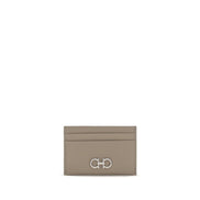Ferragamo Beige Calf Leather Bos Taurus Wallet