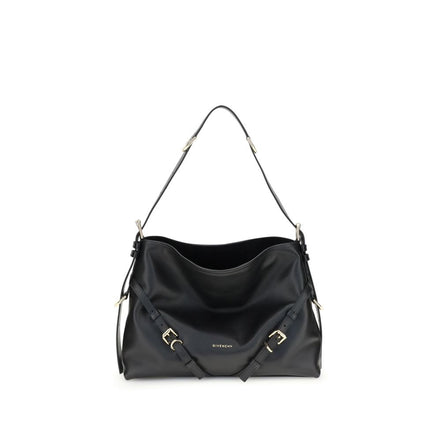 Givenchy μαύρη τσάντα χειρός από δέρμα μοσχαριού Bos Taurus