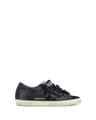 Golden Goose Black Calf Leather Bos Taurus Sneakers