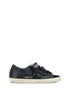 Golden Goose Black Calf Leather Bos Taurus Sneakers